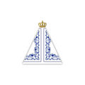 Guardanapo Dobradura - Nossa Senhora Branca E Azul
