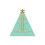 Guardanapo Dobradura - Nossa Senhora Verde Tiffany