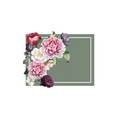 Lugar Americano - Coleção Bouquet Retangular