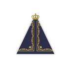 Guardanapo Dobradura - Nossa Senhora Azul Marinho