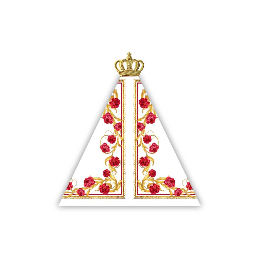 Guardanapo Dobradura - Nossa Senhora Vermelha