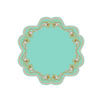 Lugar Americano - Nossa Senhora Verde Tiffany