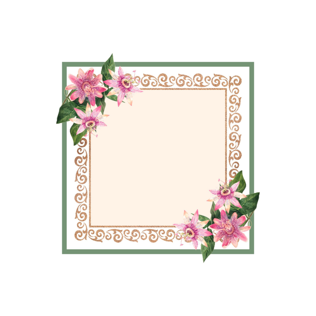 Guardanapo Padrão - Coleção Flor De Maracujá