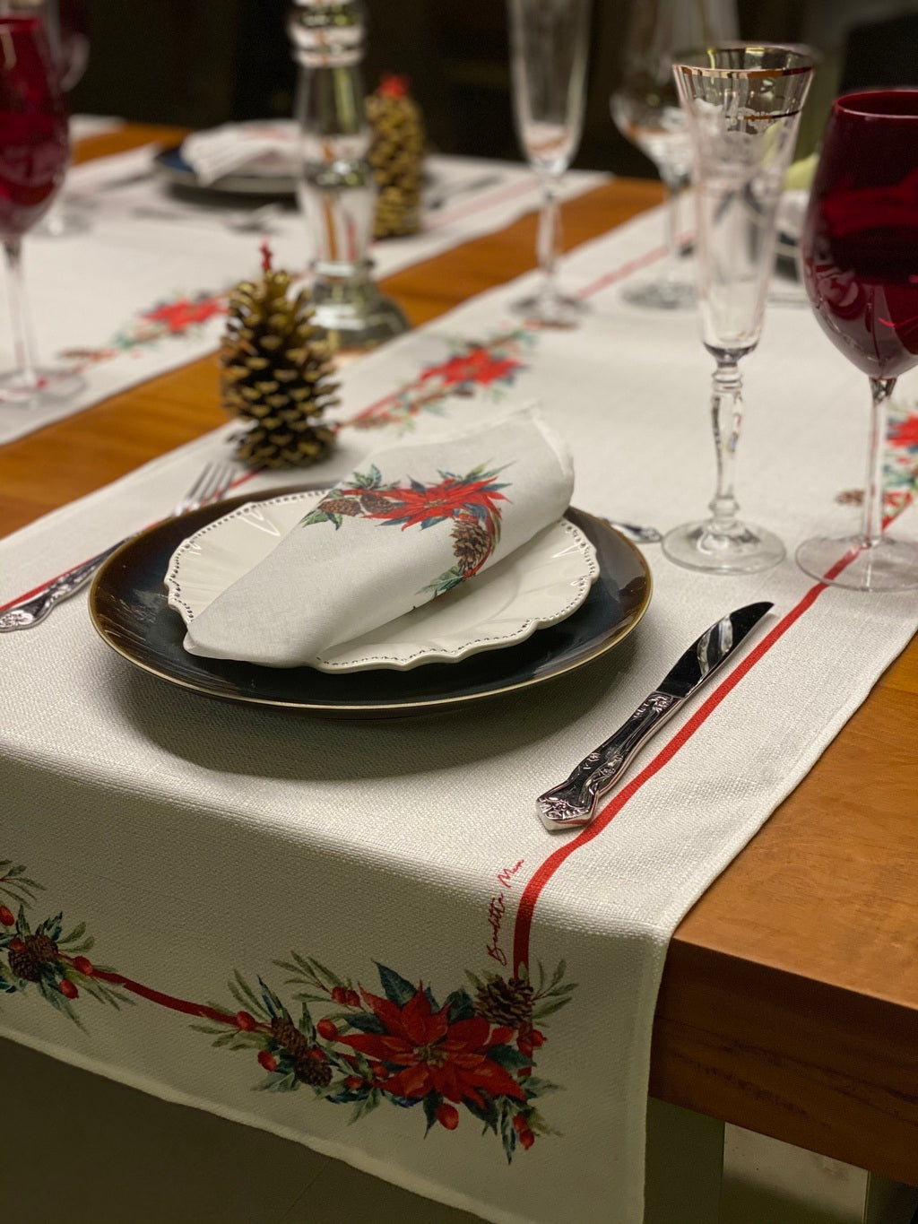 Trilho Coleção Natal Bico de Papagaio