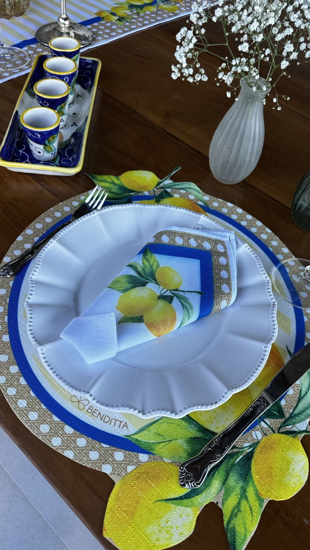 Guardanapo Limão Siciliano