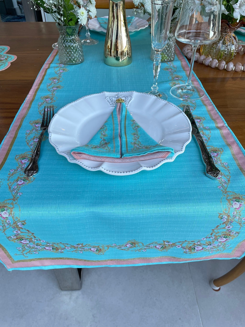 Trilho - Nossa Senhora Verde Tiffany