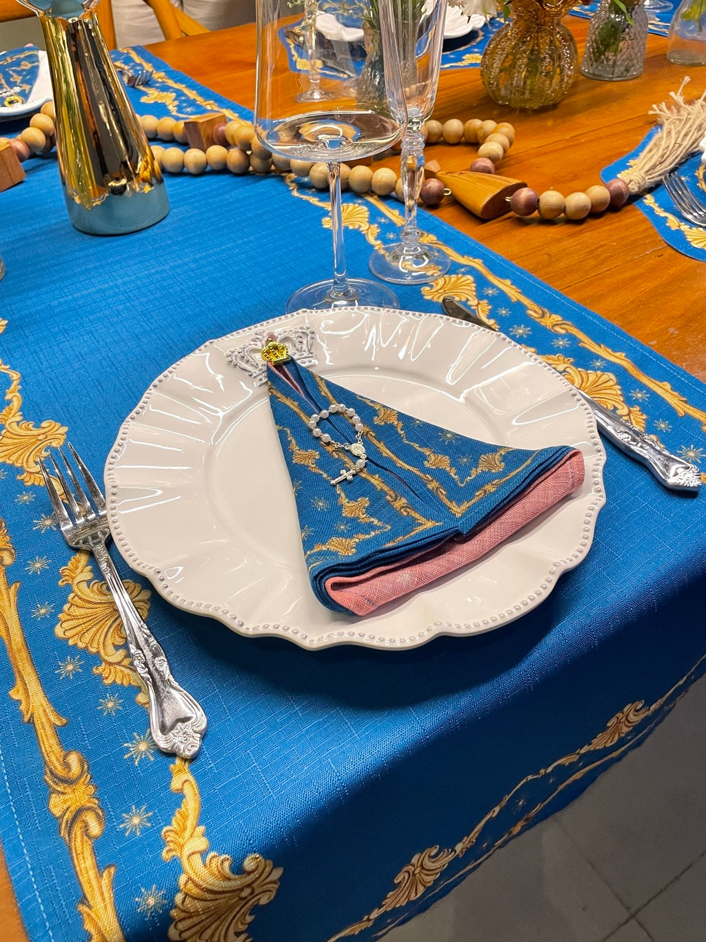 Trilho - Nossa Senhora Azul Ciano