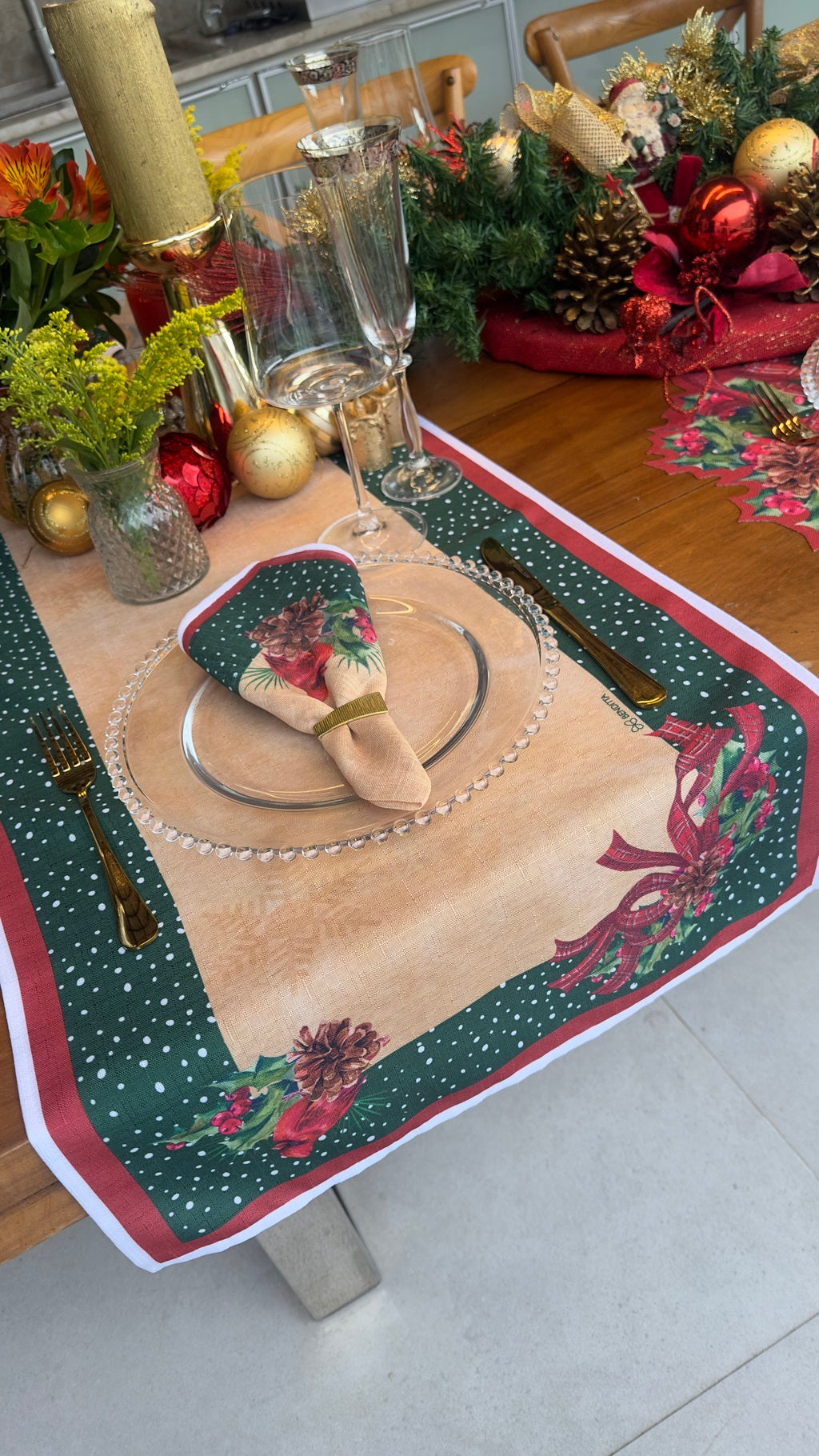 Trilho Coleção Natal Laço