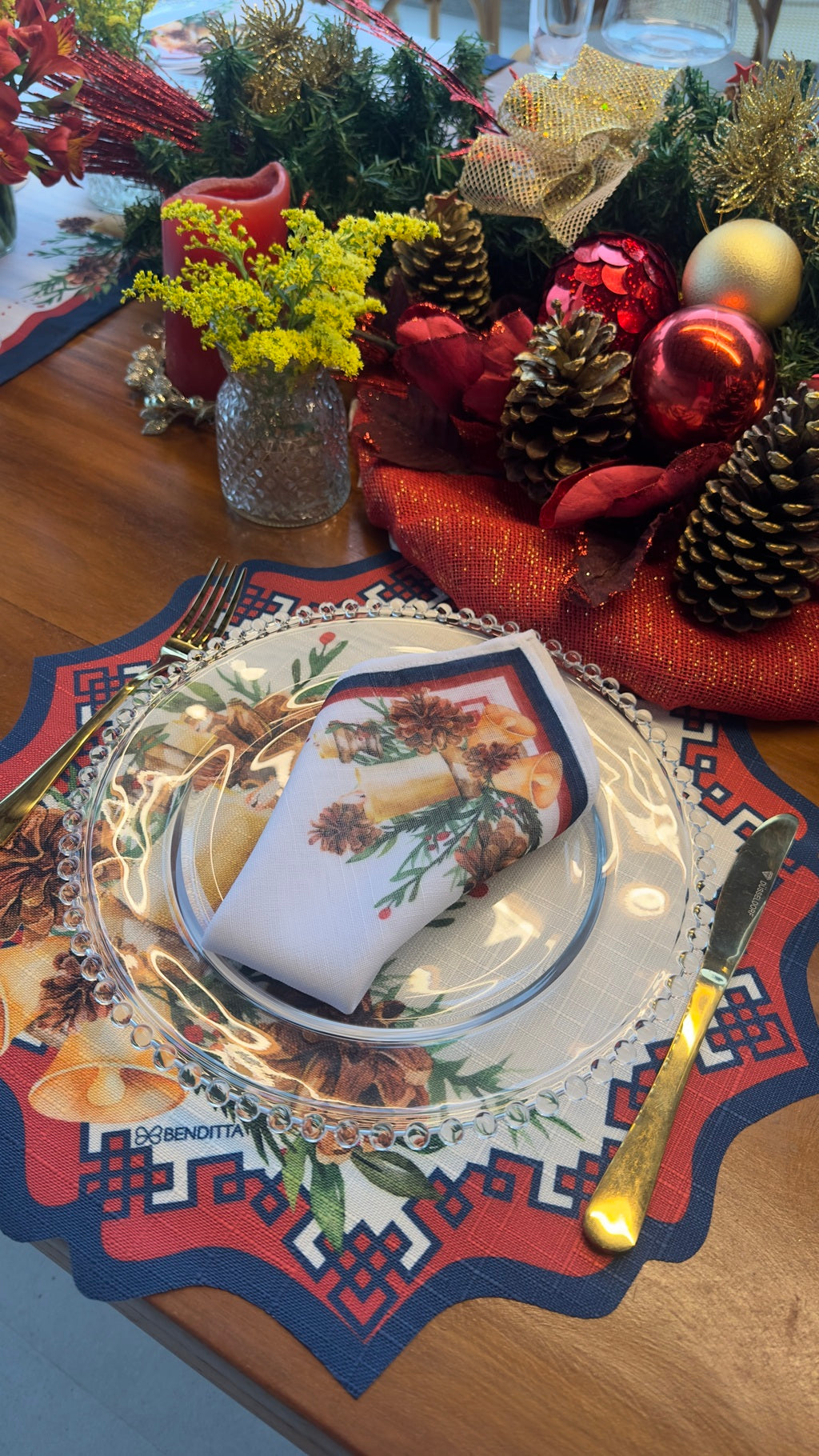 LUGAR AMERICANO COLEÇÃO NATAL VELA